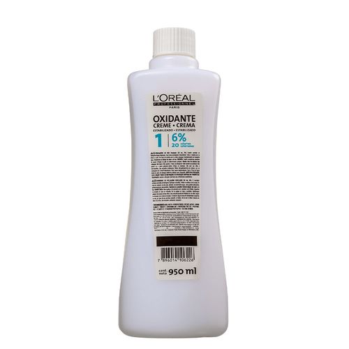 Creme Oxidante L'Oréal Professionnel 20 Volumes 950 ml