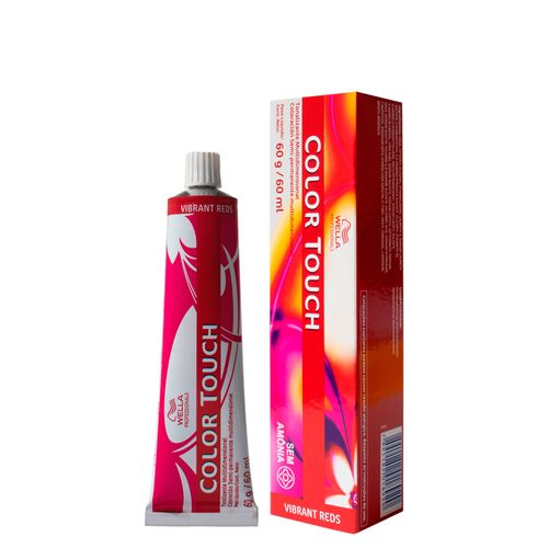 Tonalizante Wella Professionals Color Touch Vibrant Reds 3/66 Castanho Escuro Violeta Intenso 60 g