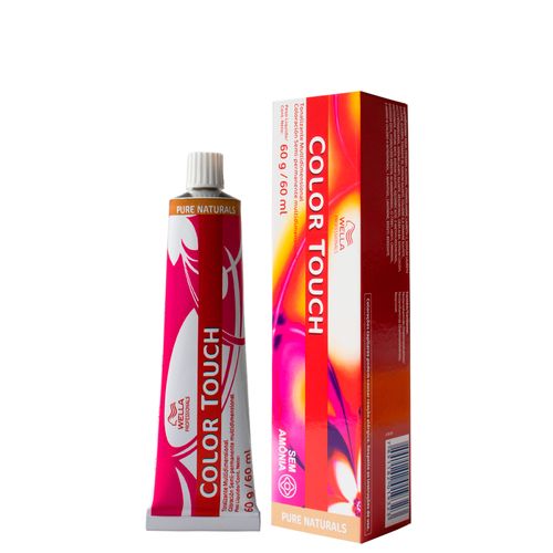 Tonalizante Wella Professionals Color Touch 9/01 Louro Ultraclaro Natural Acinzentado 60 g