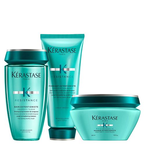 Kit Kérastase Résistance Extentioniste - Shampoo 250 ml + Condicionador 200 ml + Máscara 200 ml