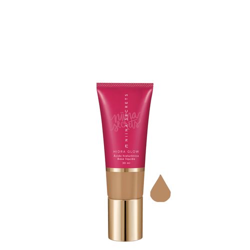 Base Líquida Natural Eudora Niina Secrets Hidra Glow 55 30 ml