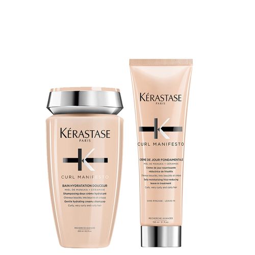 Kit Kérastase Curl Manifesto - Shampoo 250 ml + Leave- in 150 ml