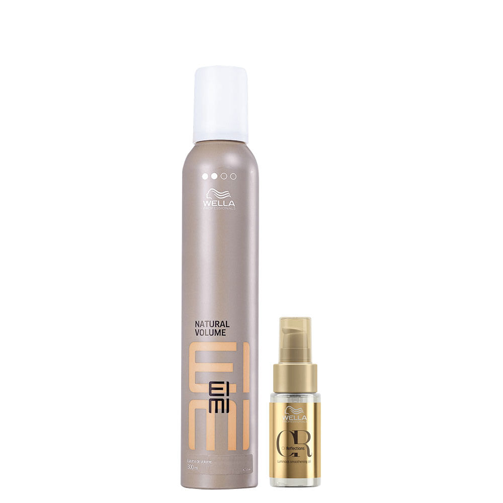Kit Wella Professionals Eimi- Shampoo 180ml + Óleo 30ml