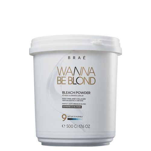 Pó Descolorante Braé Wanna Be Blond 500 g