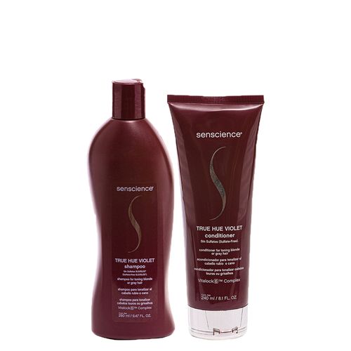 Kit Senscience True Hue Violet - Shampoo- 280 ml + Condicionador 240 ml