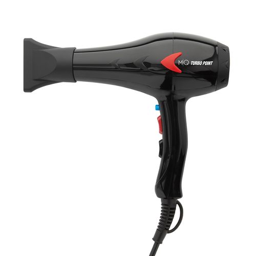 Secador de Cabelo MQ Professional Turbo Point 2000W com 2 Velocidades Preto 220V