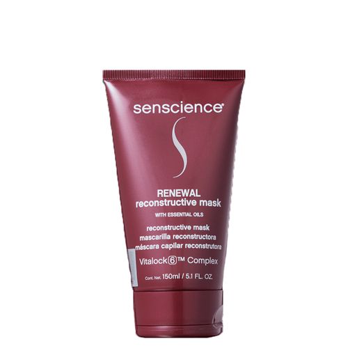Máscara Capilar Reconstrutora Senscience Renewal 150 ml