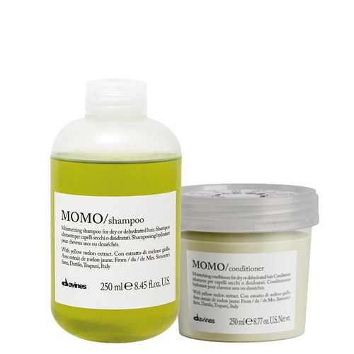 Kit Davines Essential HairCare Momo - Shampoo 250 ml + Condicionador 250 ml