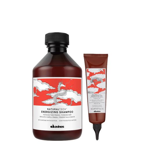 Kit Davines Naturaltech Energizing - Shampoo 250 ml + Gel 150 ml