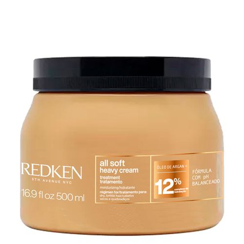 Máscara de Hidratação Redken All Soft Heavy 500 ml - 500ml