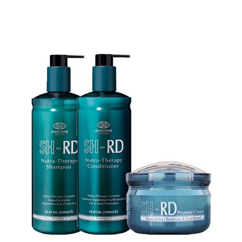 Kit N.P.P.E SH-RD Nutra Therapy - Shampoo 500 ml + Condicionador 500 ml + Leave-in 50 ml