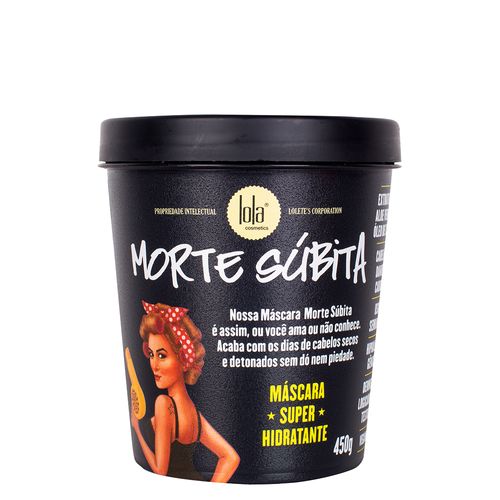 Máscara de Hidratação Lola Cosmetics Morte Súbita 450 g