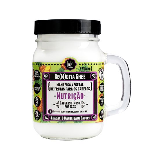 Máscara de Nutrição Lola Cosmetics Be(m)dita Ghee 350 g