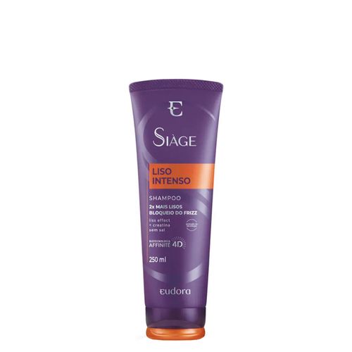 Shampoo Eudora Siáge Liso Intenso 4D 250 ml