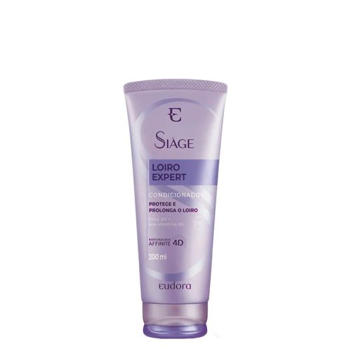 Condicionador Eudora Siáge Loiro Expert Matizador 200 ml