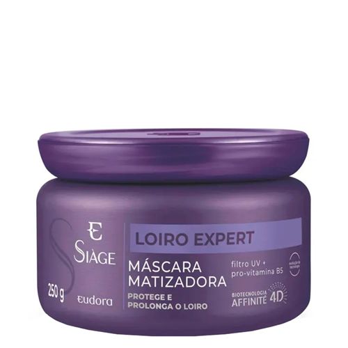 Máscara Matizadora Eudora Siáge Loiro Expert 250 g