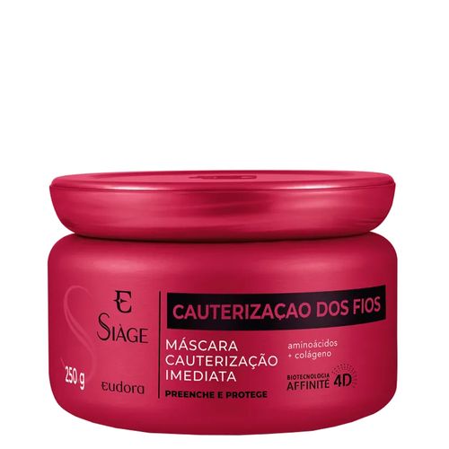 Máscara de Cauterização Eudora Siàge Cauterização dos Fios 4D 250 g
