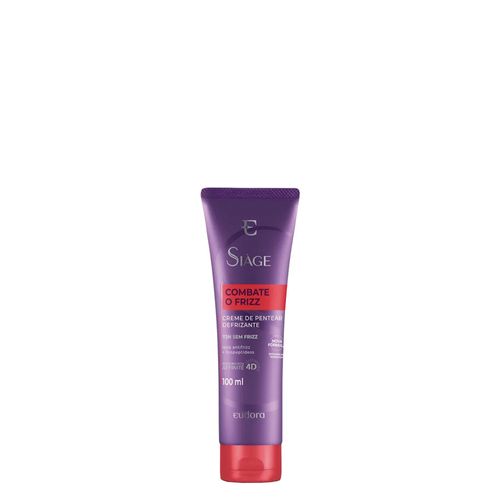 Creme de Pentear Desfrizznte Eudora Siàge Combate o Frizz 100 ml