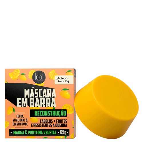 Máscara de Reconstrução em Barra Lola Cosmetics 65 g