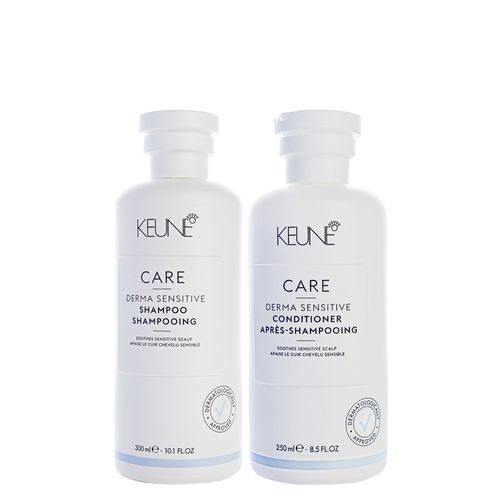 Kit Capilar Keune Derma Sensitive - Shampoo 300 ml + Condicionador 250 ml