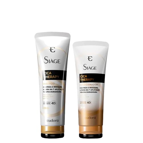 Kit Eudora Siàge Cica Therapy - Shampoo 250 ml + Condicionador 200 ml