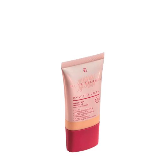 Base Líquida Matte Eudora Niina Secrets Daily Tint Cream Cor 03 25 ml