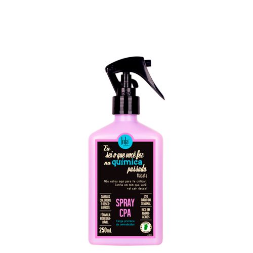 Tratamento Capilar Lola Cosmetics Eu Sei o Que Você Fez na Química Passada Spray 250 ml