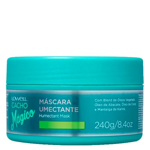 Máscara de Umectação Lowell Cacho Mágico 240 g