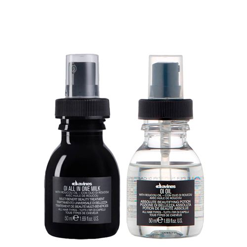 Kit Davines Oi - Óleo 50 ml + Leave-in 50 ml