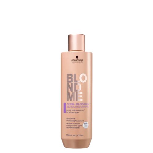 Shampoo Neutralizante Schwarzkopf Professional Blondme Cool Blondes 300 ml