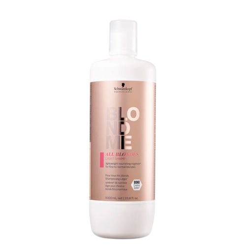Shampoo Schwarzkopf Professional Blondme All Blondes Light 1000 ml