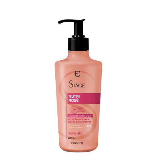 Condicionador Eudora Siàge Nutri Rose 400 ml