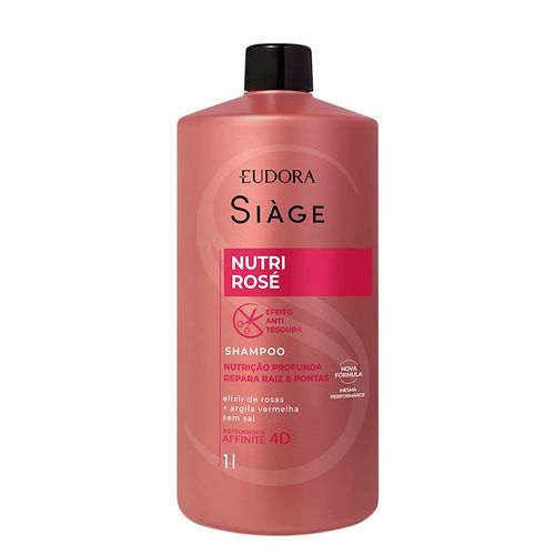 Shampoo Eudora Siàge Nutri Rose 1000 ml