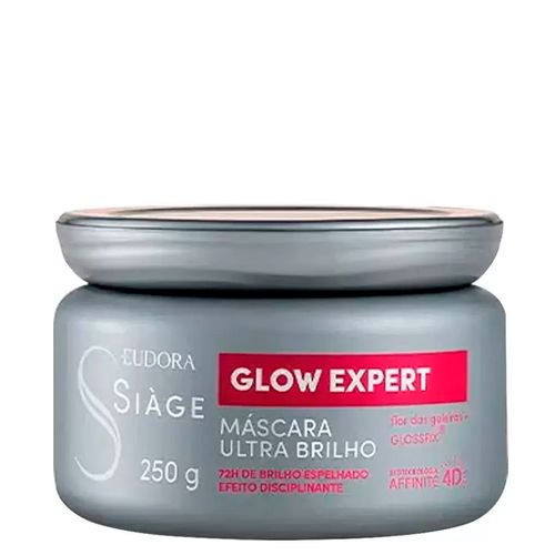 Máscara de Brilho Eudora Siàge Glow Expert 250 g