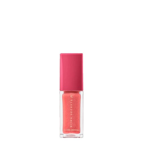Gloss Labial Líquido Eudora Niina Secrets Gloss Crystal Rubi 7 ml