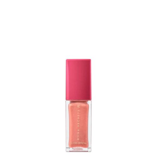 Gloss Labial Líquido Eudora Niina Secrets Gloss Crystal Topazio 7 ml