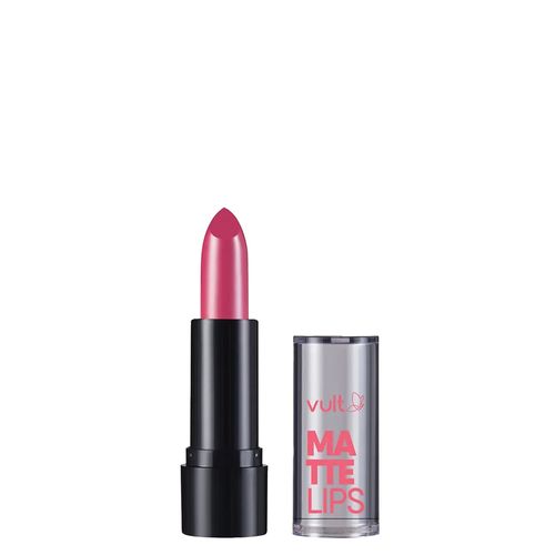 Batom Cremoso Matte Vult Hidra Lips 08 Rosa Magenta 3,8 g