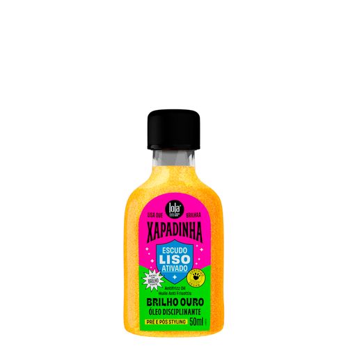 Óleo Capilar Disciplinante Lola Cosmetics Xapadinha Escudo Liso Ativado 50 ml