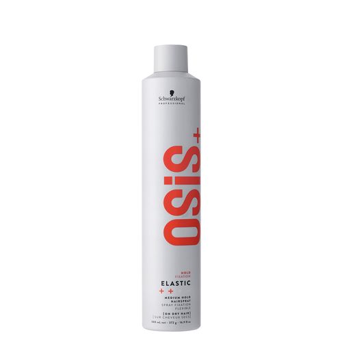 Laca de Fixação Schwarzkopf Professional Osis+ Elastic Média 500 ml