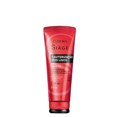 Shampoo Eudora Siàge Cauterização dos Lisos 250 ml