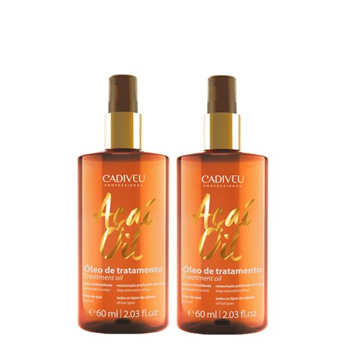 Kit Cadiveu Professional Açaí Oil - Óleo Capilar 60 ml - 2 Unidades