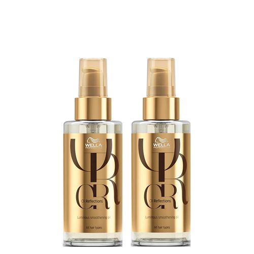 Kit Wella Professionals Oil Reflections Óleo Capilar 100 ml - 2 Unidades