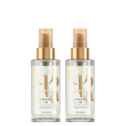 Kit Wella Professionals Oil Reflections Light Óleo Capilar 100 ml - 2 Unidades