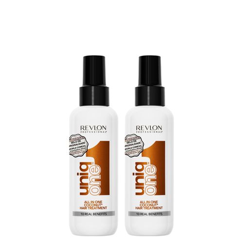 Kit Revlon Professional Uniq One Coconut Hair Tratament - Leave-in 150 ml - 2 Unidades