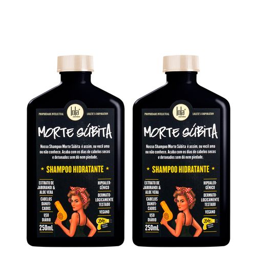 Kit Lola Cosmetics Morte Súbita - Shampoo 250 ml - 2 Unidades
