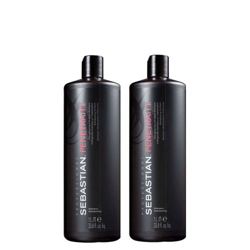 Kit Sebastian Professional Penetraitt Shampoo 1000 ml - 2 Unidades - Kit Sebastian Professional Penetraitt Shampoo 1000ml - 2 Unidades