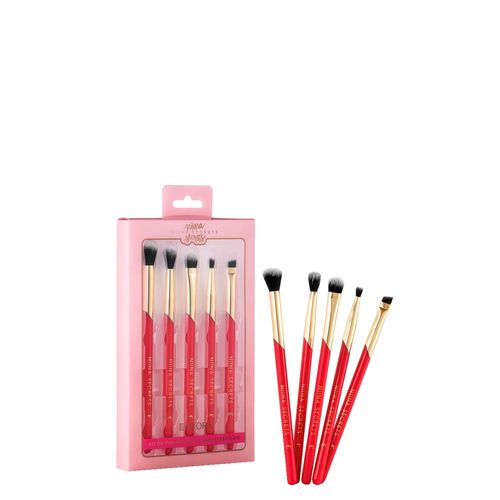 Kit de Pincéis para os Olhos Essenciais Eudora Niina Secrets