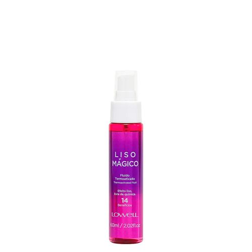 Fluído Termoativado Lowell Liso Mágico 60 ml - 60ml