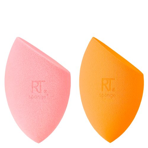 Kit Esponjas De Maquiagem Real Technques - Esponja De Maquiagem Miracle Powder Rosa + Esponja De Maquiagem Miracle Complexion Laranja - Kit Esponjas de Maquiagem Real Technques - Esponja de Maquiagem Miracle Powder Rosa + Esponja de Maquiagem Miracle Complexion Laranja