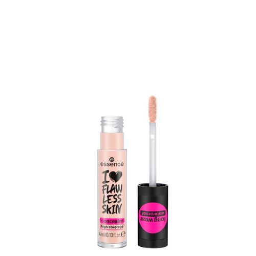 Corretivo Líquido I Love Flawless Skin Essence 20 Dark Porcelain 4 ml - Essence I Love Flawless Skin Corretivo Líquido 20 Dark Porcelain 4ml